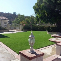 Artificial Grass Installation Rossmoor, California Landscape Design, Front Yard Landscape Ideas