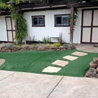 Fake Grass Carpet Fuller Acres, California Garden Ideas, Small Front Yard Landscaping