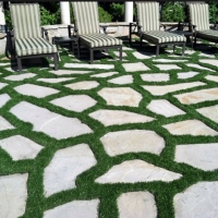 Fake Grass Rolling Hills Estates, California Landscaping, Small Backyard Ideas