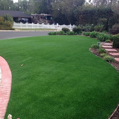 Artificial Grass Carpet San Dimas, California Backyard Deck Ideas, Small Front Yard Landscaping