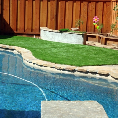 Artificial Grass Installation Pine Mountain Club, California Paver Patio, Backyard Pool