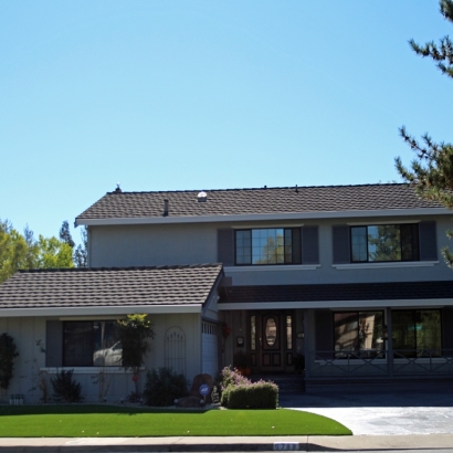 Artificial Turf Installation Santa Susana, California City Landscape, Front Yard Design