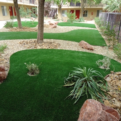 Faux Grass North Edwards, California Backyard Deck Ideas, Commercial Landscape