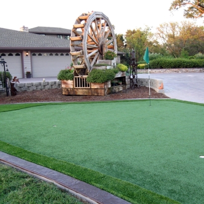 Plastic Grass Santa Ynez, California Artificial Putting Greens, Front Yard Landscaping