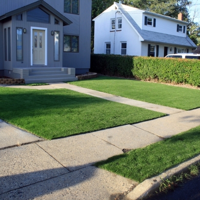 Synthetic Lawn Pomona, California Landscape Design, Front Yard Design