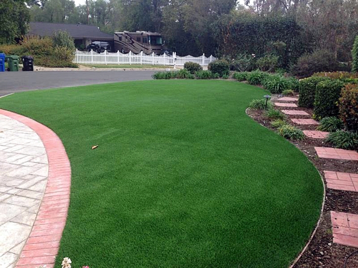 Artificial Grass Carpet San Dimas, California Backyard Deck Ideas, Small Front Yard Landscaping