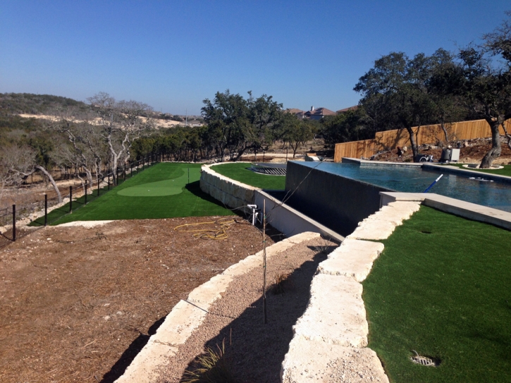 Artificial Grass Installation Malibu, California Putting Green Carpet, Swimming Pool Designs