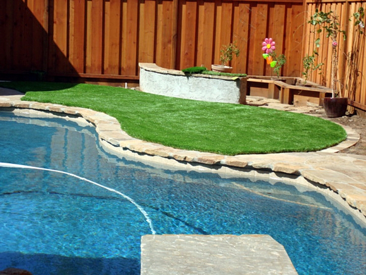 Artificial Grass Installation Pine Mountain Club, California Paver Patio, Backyard Pool