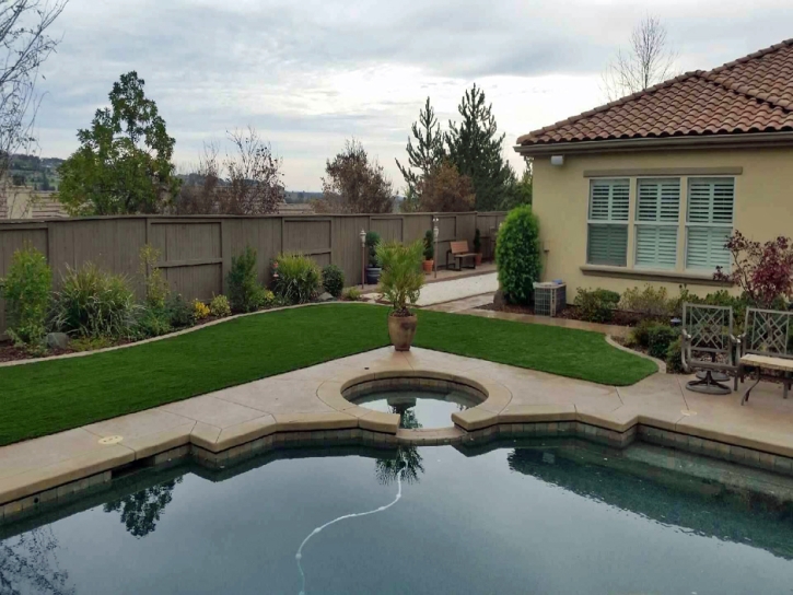 Artificial Turf South Pasadena, California Backyard Deck Ideas, Backyard Ideas