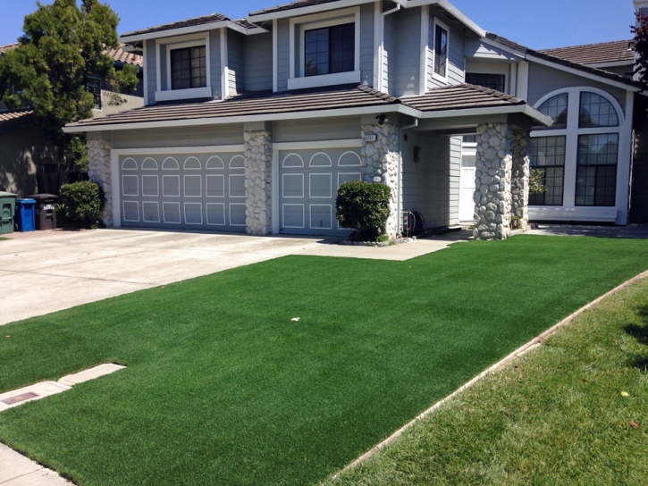 Fake Lawn Lompoc, California Landscape Rock, Front Yard Landscaping