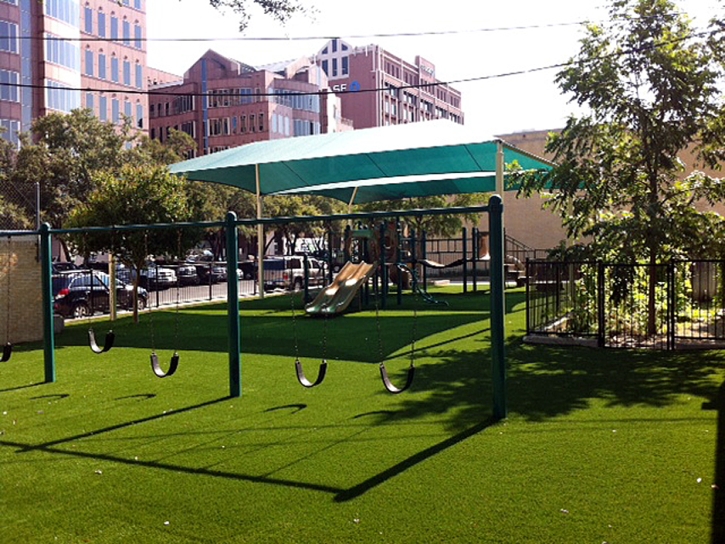 Fake Turf East Pasadena, California Upper Playground, Commercial Landscape