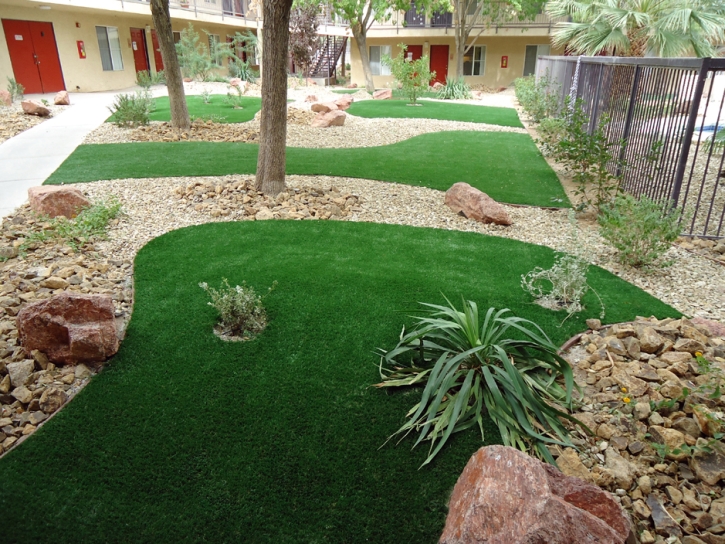 Faux Grass North Edwards, California Backyard Deck Ideas, Commercial Landscape