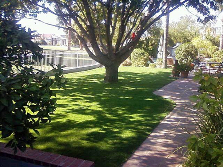 Grass Carpet Montecito, California Paver Patio