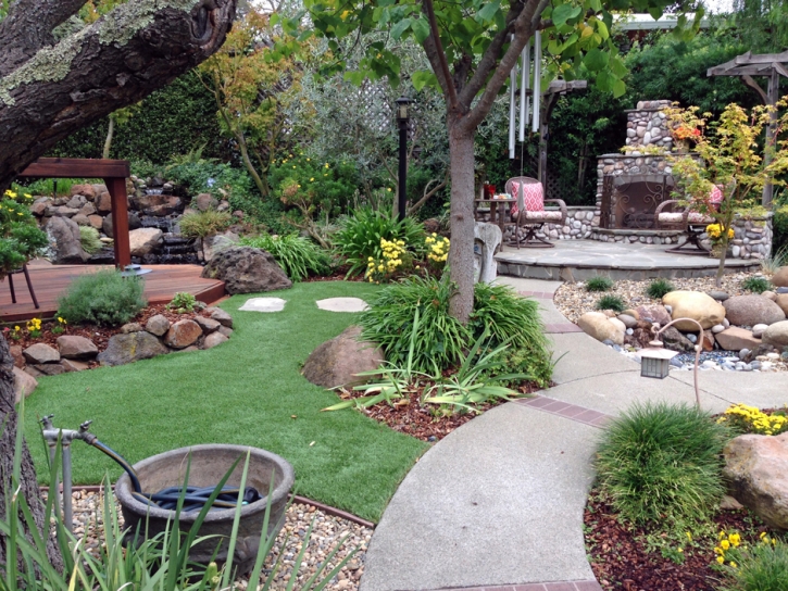 Installing Artificial Grass El Rio, California Home And Garden, Backyard