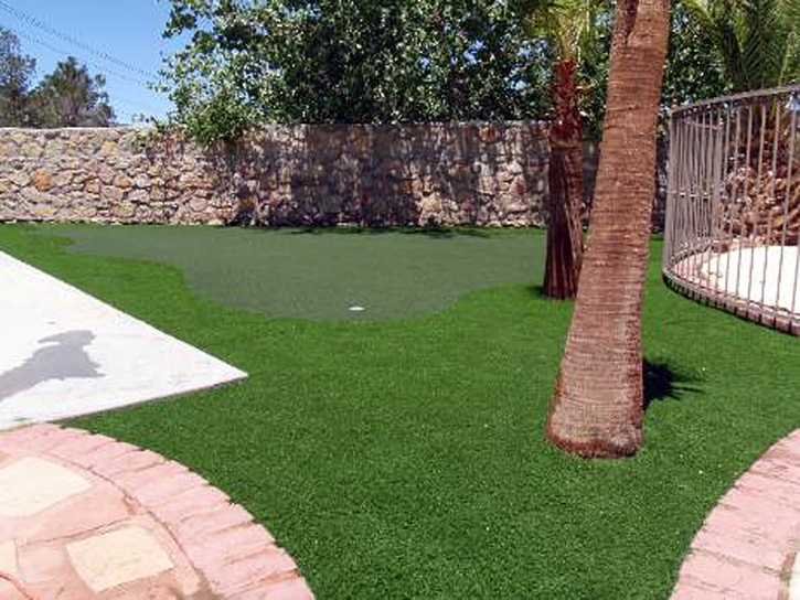 Installing Artificial Grass San Fernando, California Golf Green, Backyards