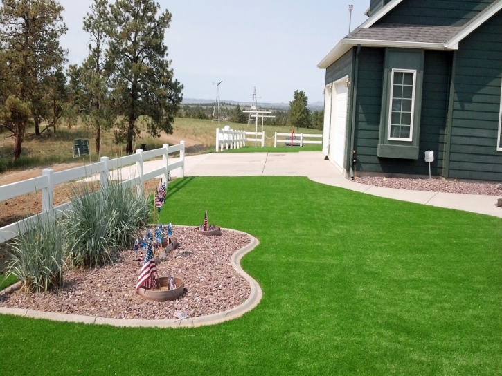 Installing Artificial Grass Santa Paula, California Rooftop, Front Yard