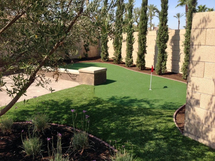 Lawn Services South San Gabriel, California Office Putting Green, Backyard Design