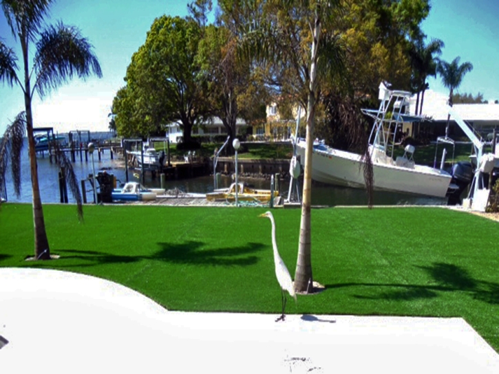 Plastic Grass Simi Valley, California Backyard Deck Ideas, Backyard Landscaping