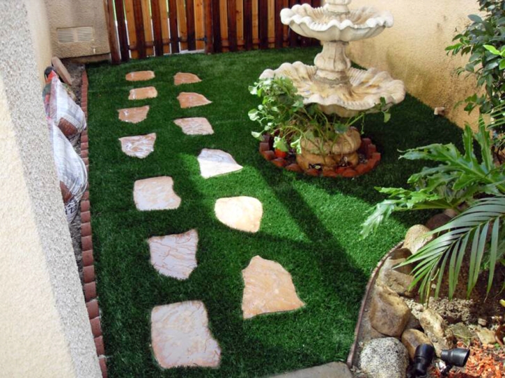 Synthetic Grass Cost San Gabriel, California Roof Top, Backyard