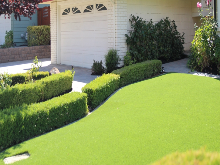 Synthetic Turf East San Gabriel, California City Landscape, Front Yard