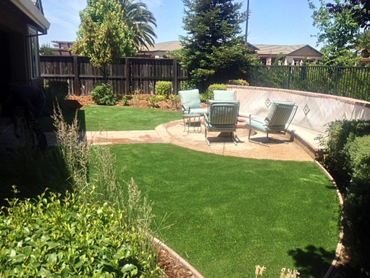 Synthetic Turf Los Berros, California Backyard Deck Ideas, Backyard Landscaping