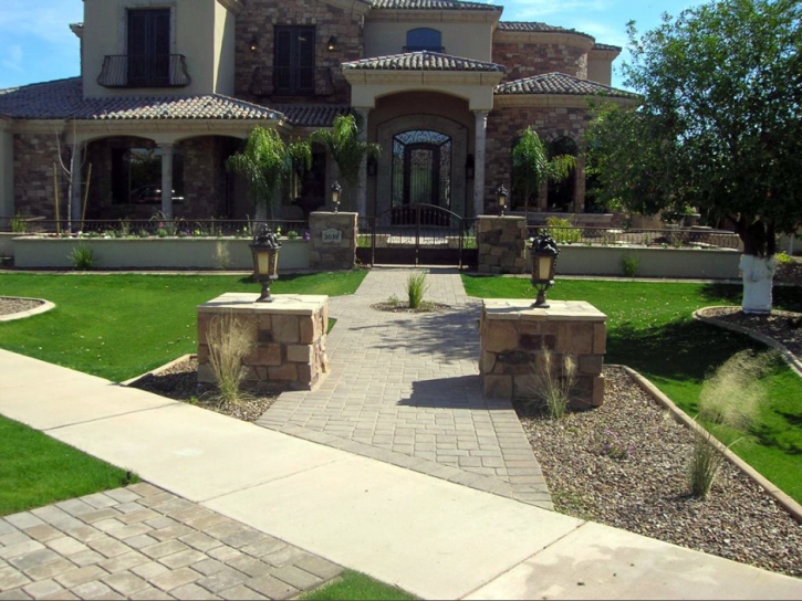 Turf Grass California City, California Landscape Ideas, Front Yard Design